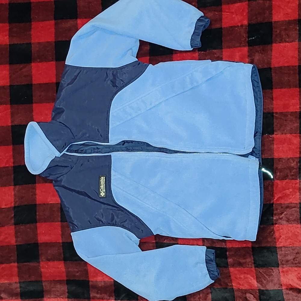 Vintage. 90s. Columbia Sportswear.  Reversible Kids Coat size 10/12